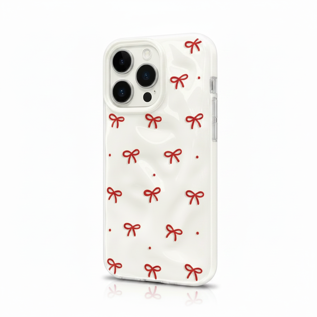 BowSnap white red bow angle