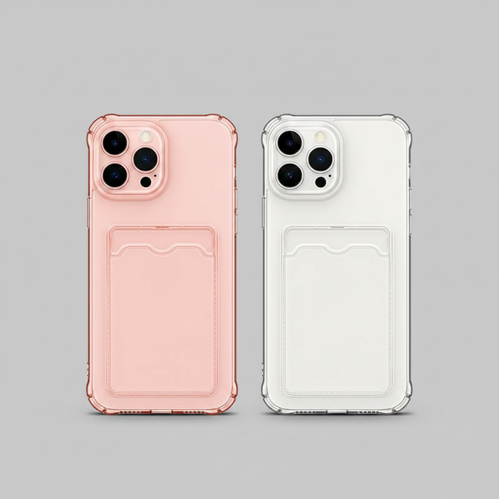 CarryCase™ Clear - Grey Background