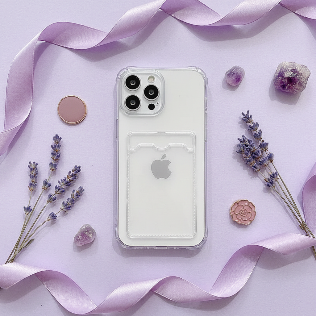 CarryCase™ Clear - Lavender