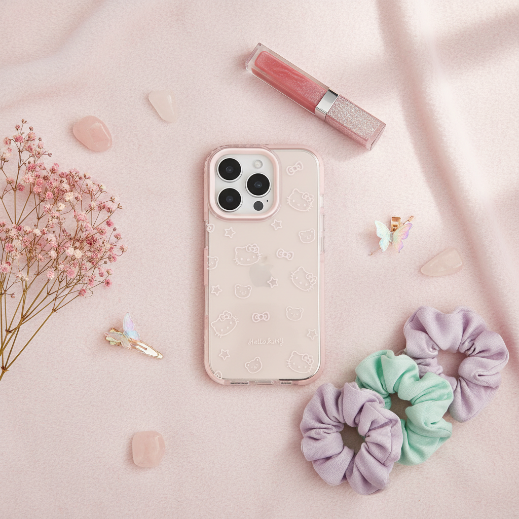 Kittysnap™ Clear - Styled Flat Lay