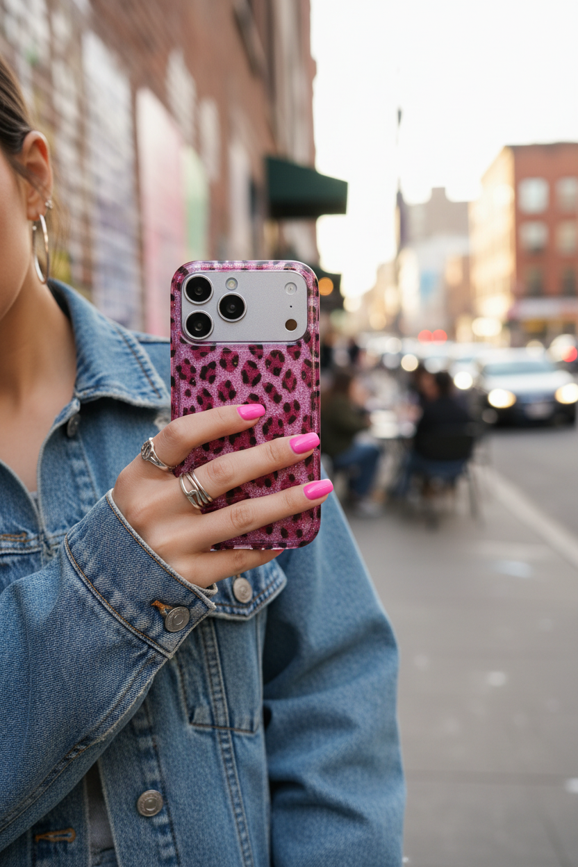PinkSnap™ Leopard - Lifestyle 1