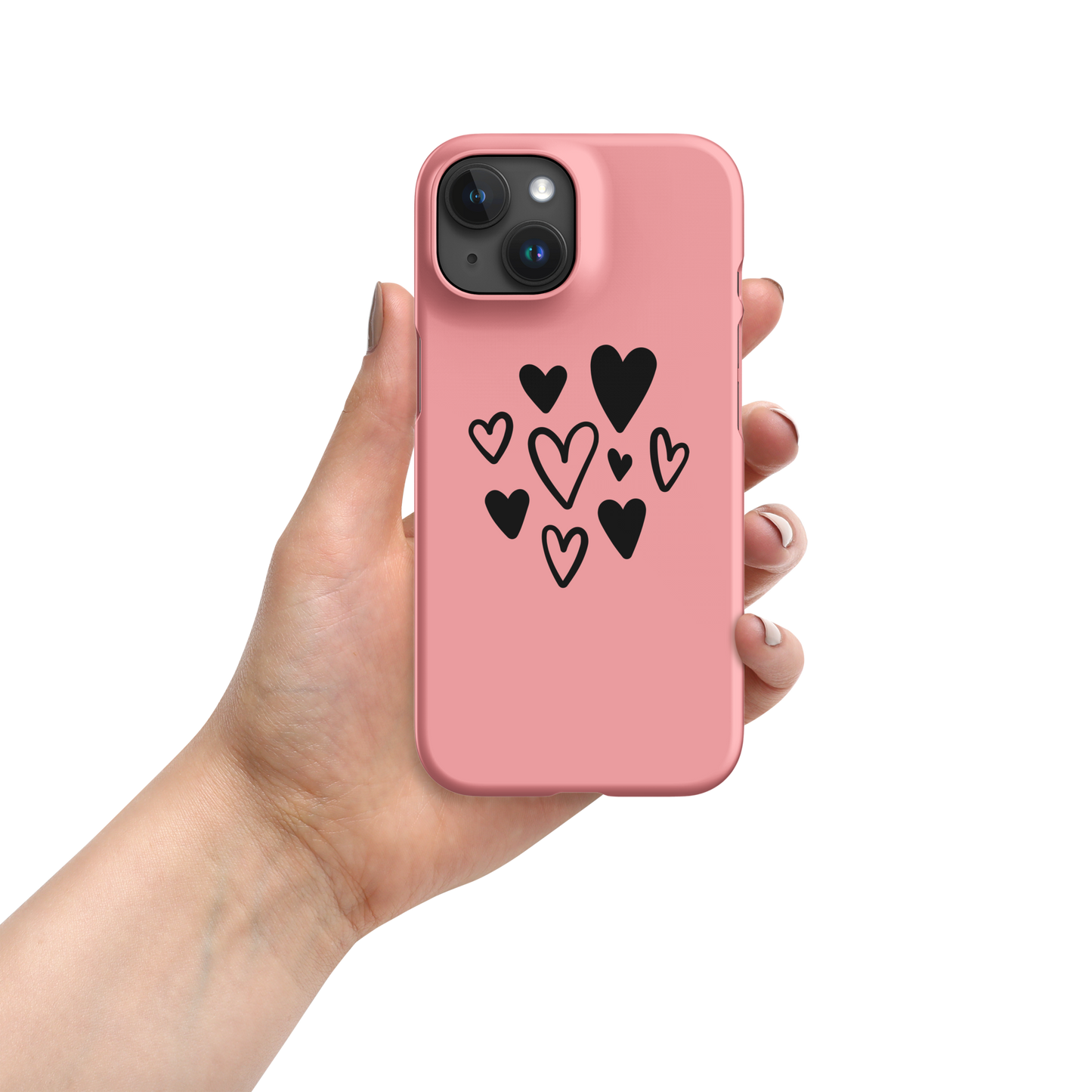 Pastel heart drawing SnapCase for iPhone | Strawberry short cake