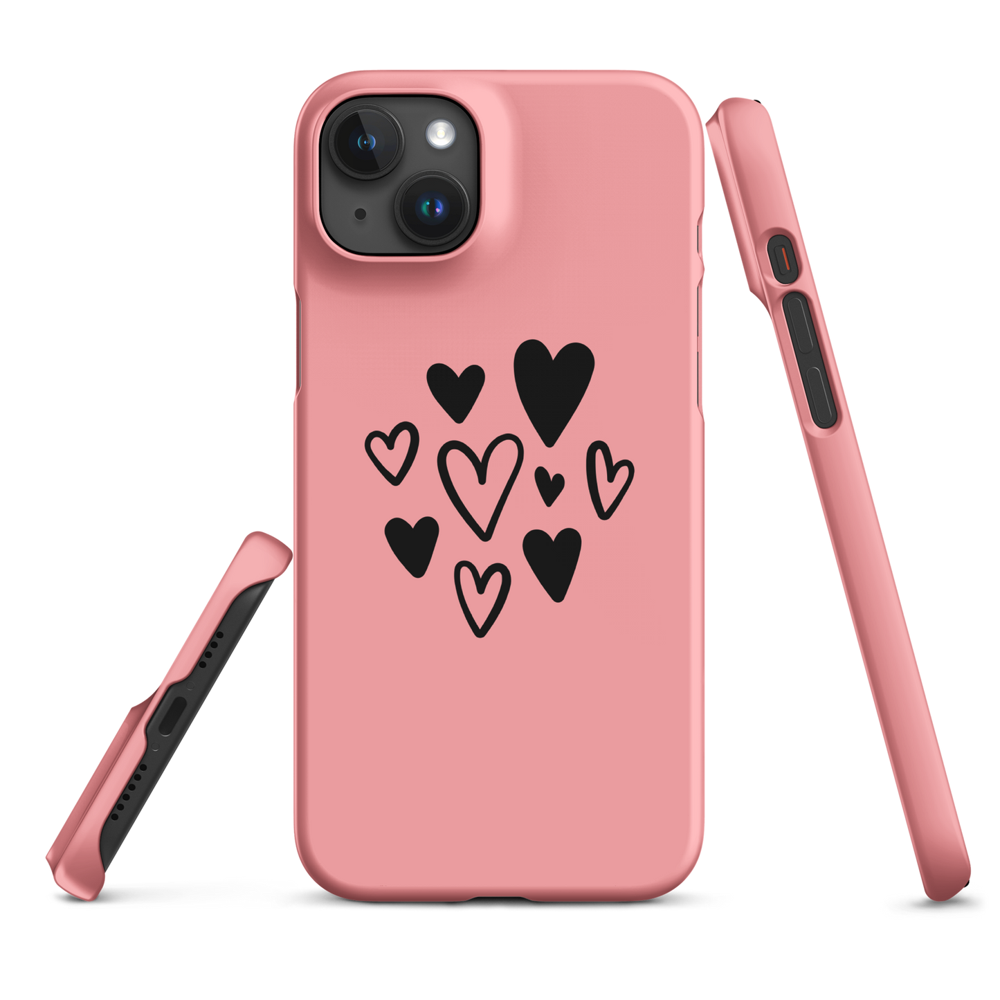 Pastel heart drawing SnapCase for iPhone | Strawberry short cake