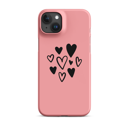 Pastel heart drawing SnapCase for iPhone | Strawberry short cake
