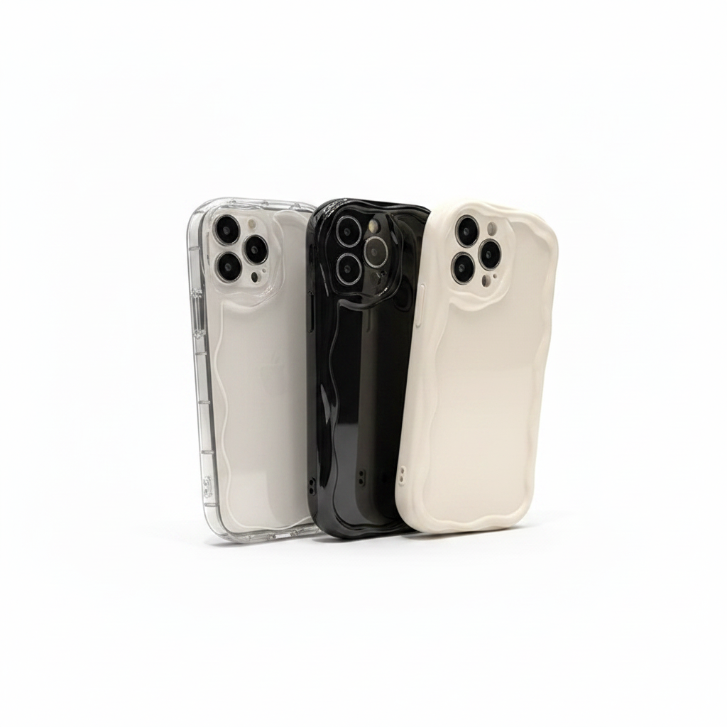 Three wavy cases - fanned arc